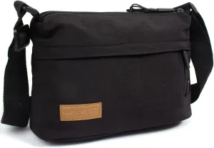 Crossbody Sling Bag Canvas Purse Small Shoulder Handbag 5 Pocket Casual Travel Messenger Hobo Bag Phone Satchel Backpack