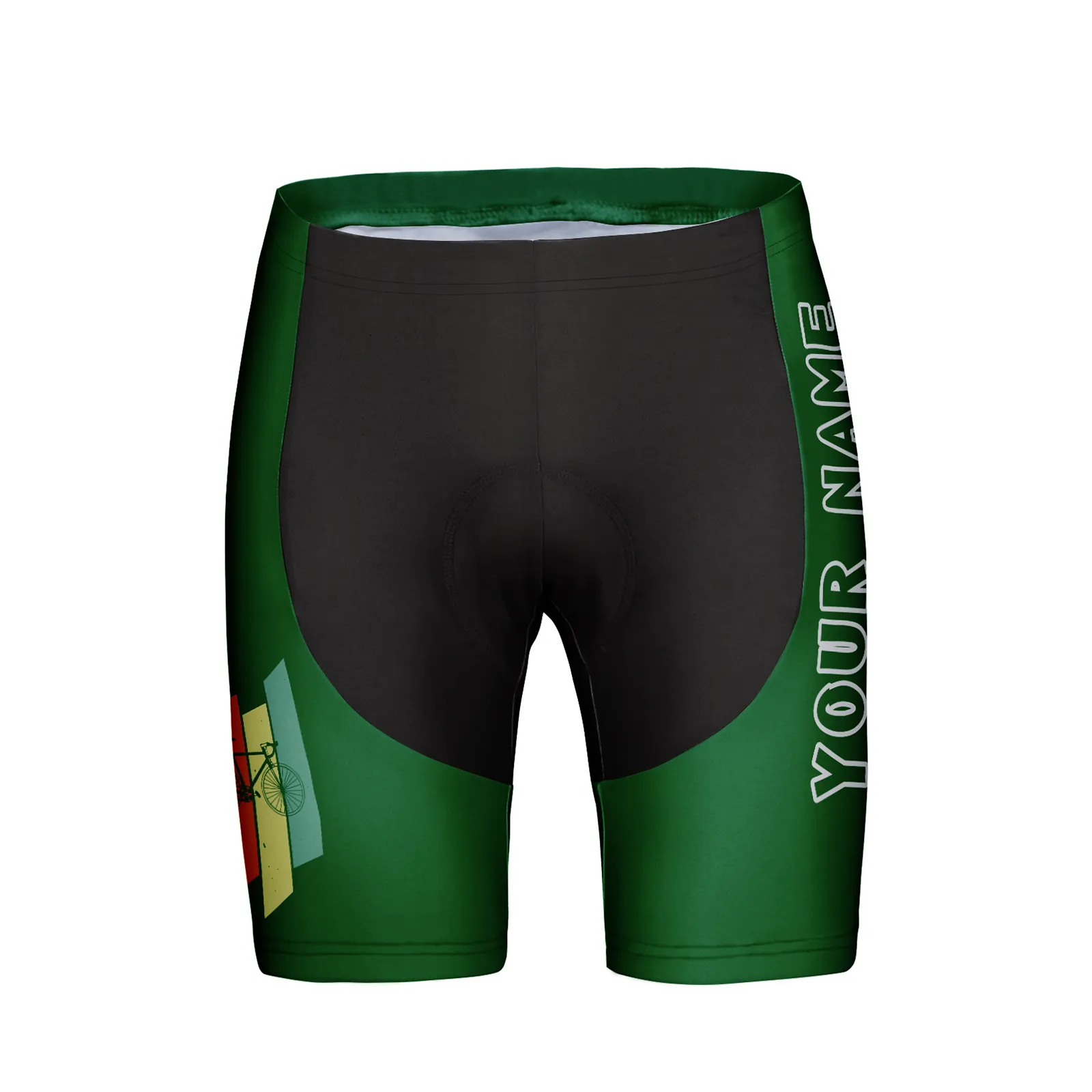 Customized Cycle Colors Unisex Cycling Shorts
