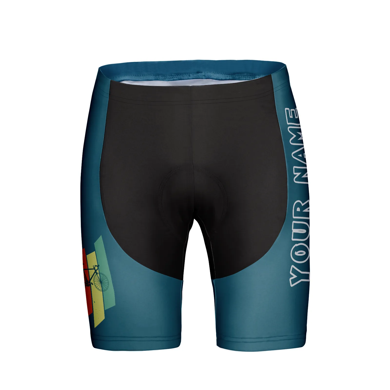 Customized Cycle Colors Unisex Cycling Shorts