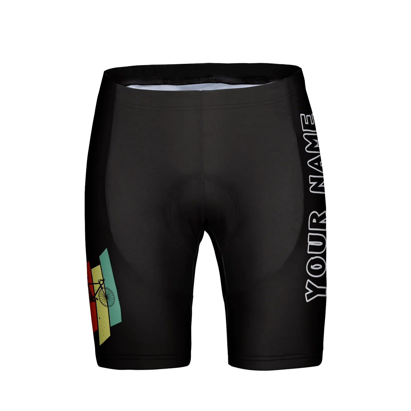 Customized Cycle Colors Unisex Cycling Shorts