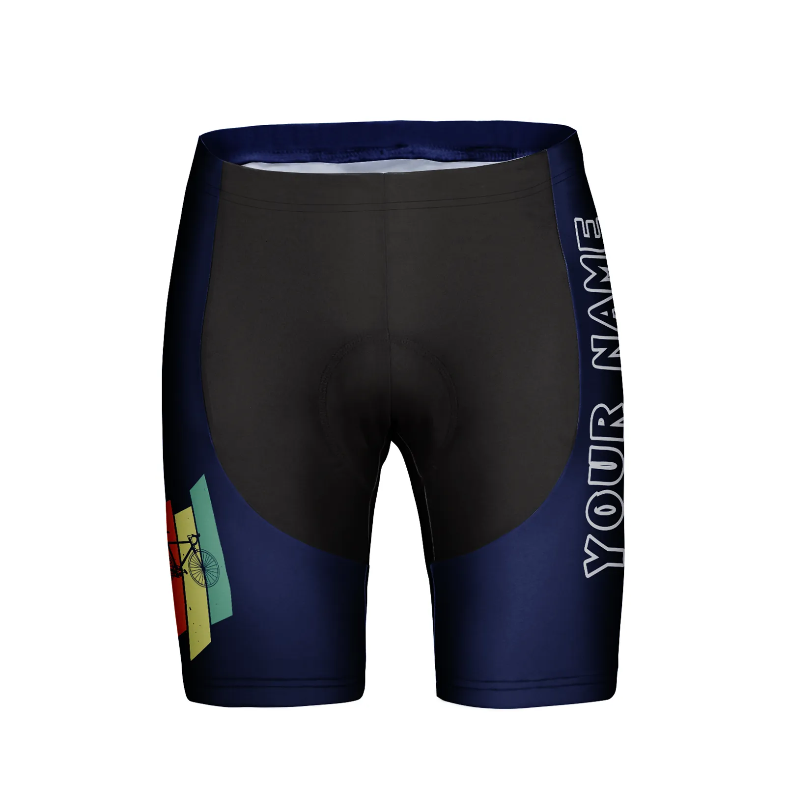 Customized Cycle Colors Unisex Cycling Shorts