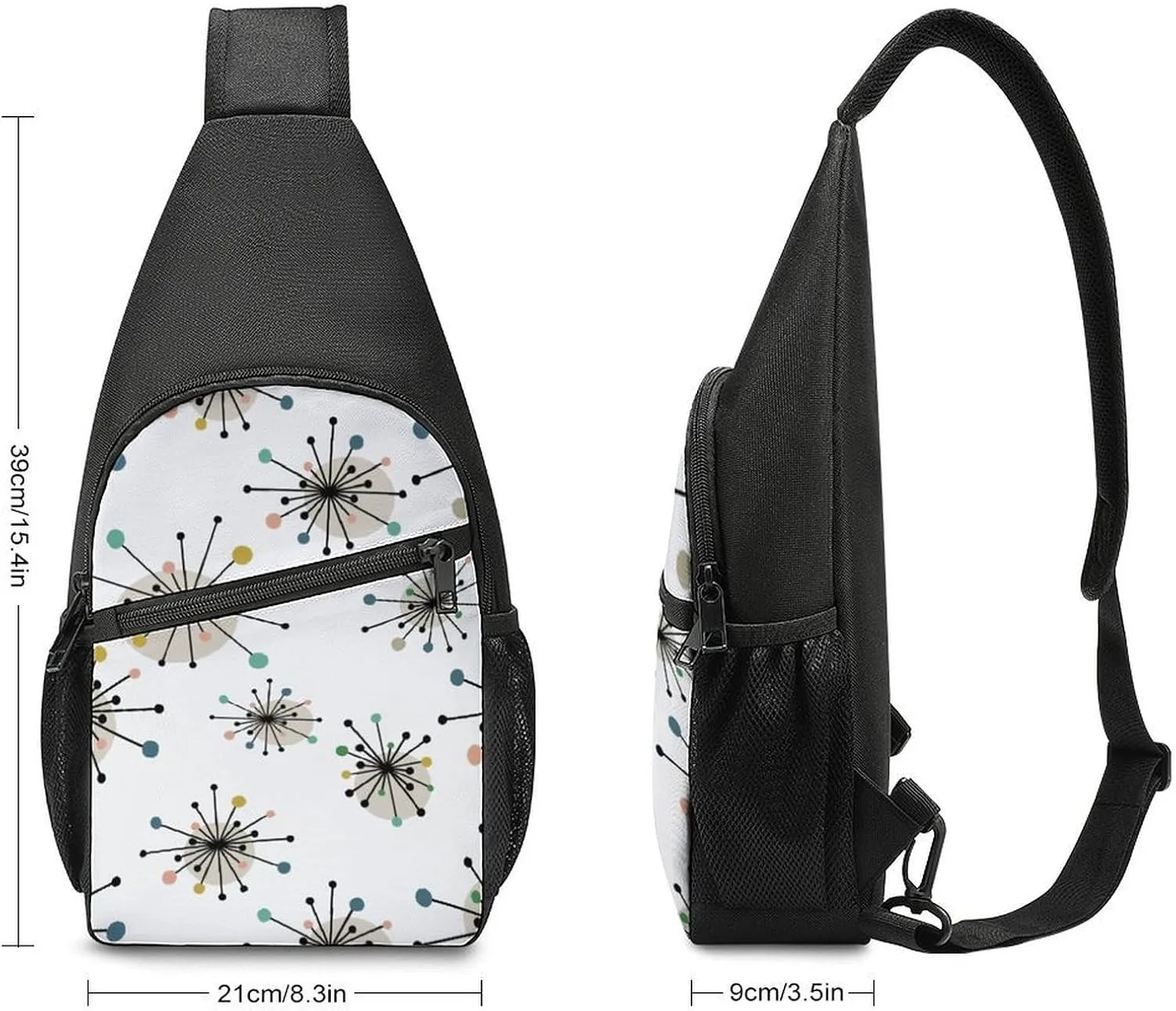 Cute AutismAwareness Simple And Atmospheric Large Capacity Chest Bag