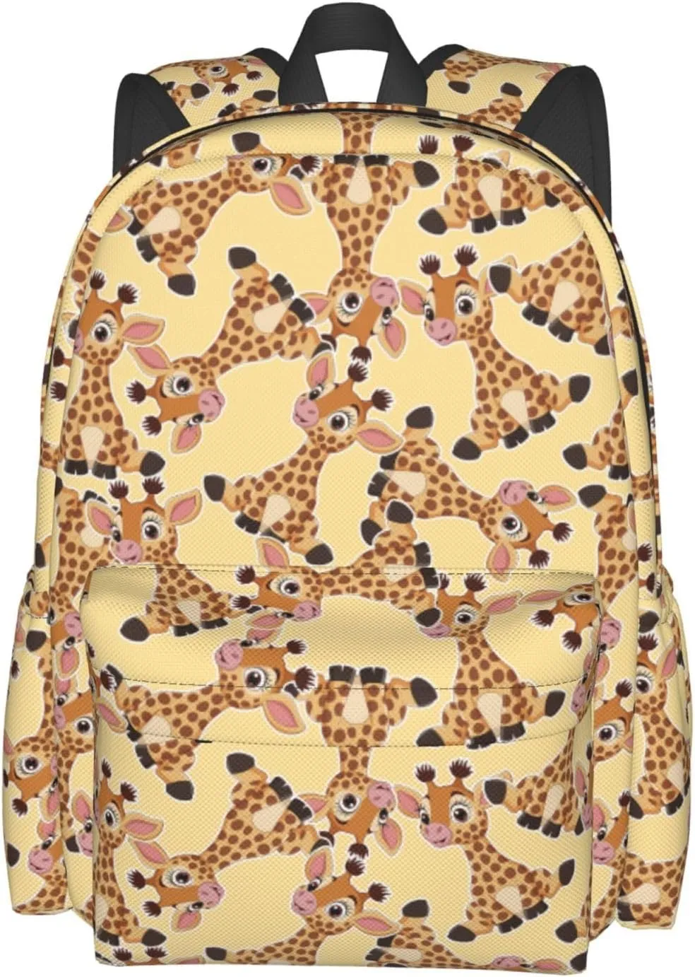 Cute Baby Giraffe Multipurpose School Bag Bookbag for Teenage Boys Girls Daily Backpack