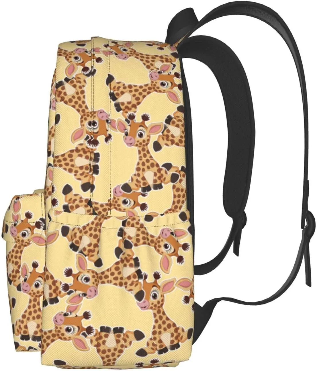Cute Baby Giraffe Multipurpose School Bag Bookbag for Teenage Boys Girls Daily Backpack