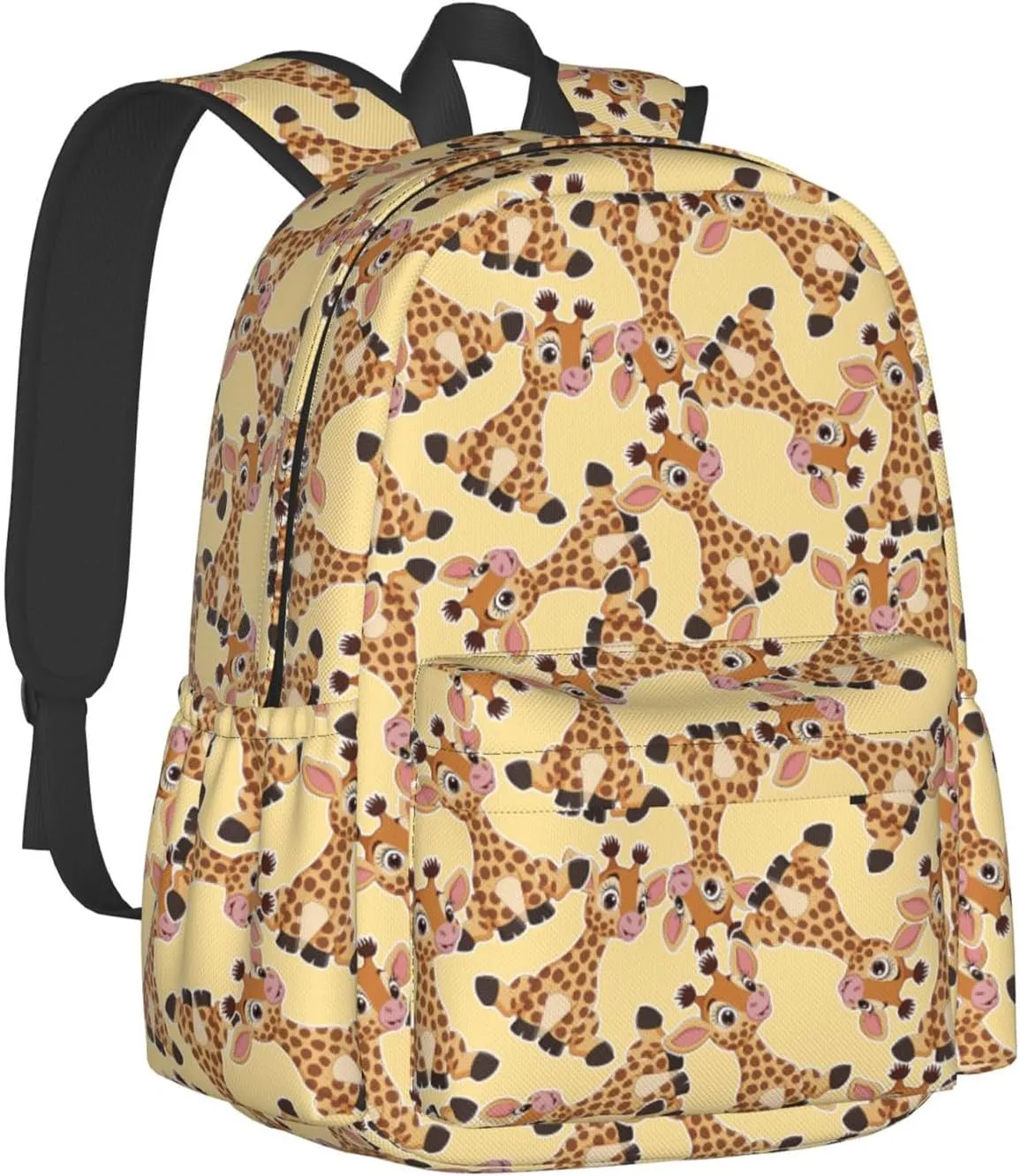 Cute Baby Giraffe Multipurpose School Bag Bookbag for Teenage Boys Girls Daily Backpack