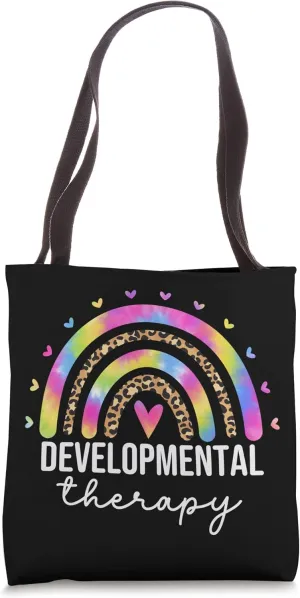 Cute Developmental Therapy Leopard Developmental Therapist Tote Bag