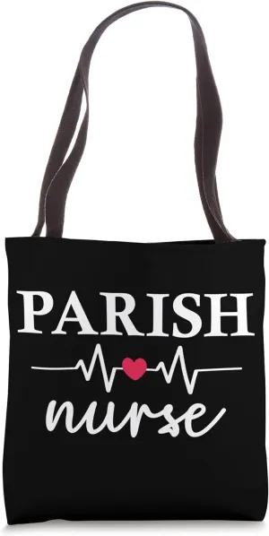 Cute Parish Nurse Nurse Print For Nursing Student Tote Bag