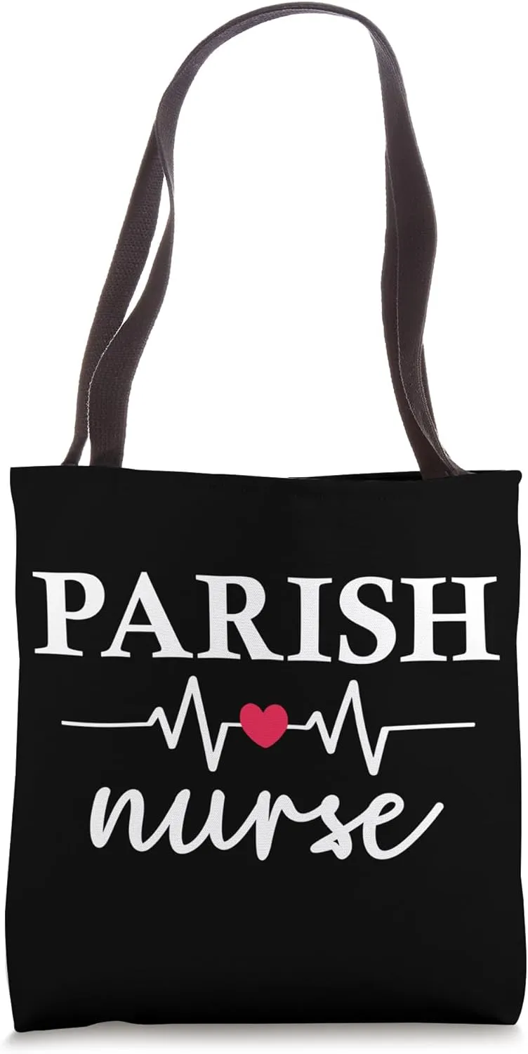 Cute Parish Nurse Nurse Print For Nursing Student Tote Bag