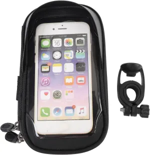 Cycle Phone Front Frame Bag Water Proof Anti Glare Sunshade Design Convenient Accessory Ports for Motorcycle Riders Polyester Fiber