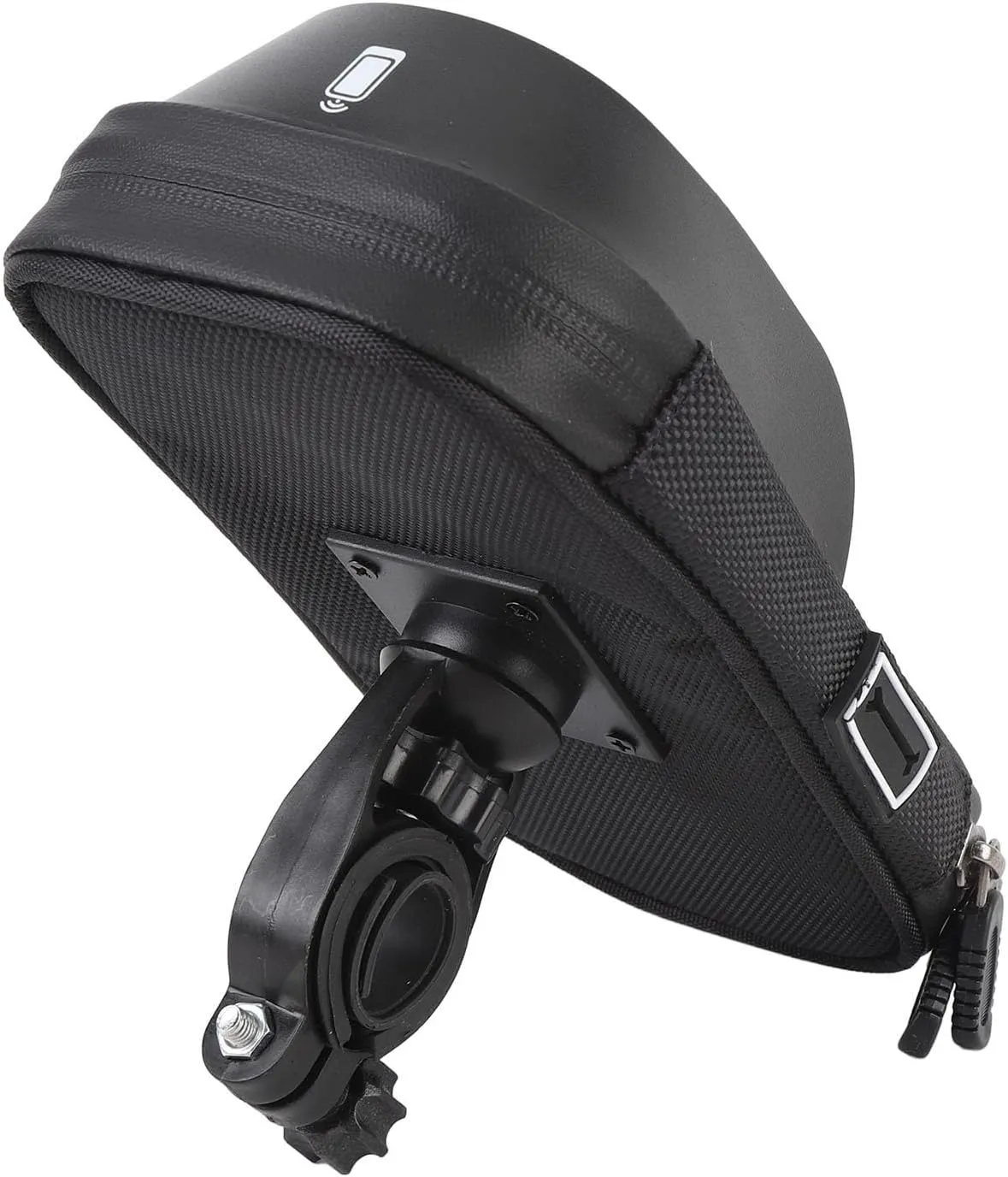 Cycle Phone Front Frame Bag Water Proof Anti Glare Sunshade Design Convenient Accessory Ports for Motorcycle Riders Polyester Fiber