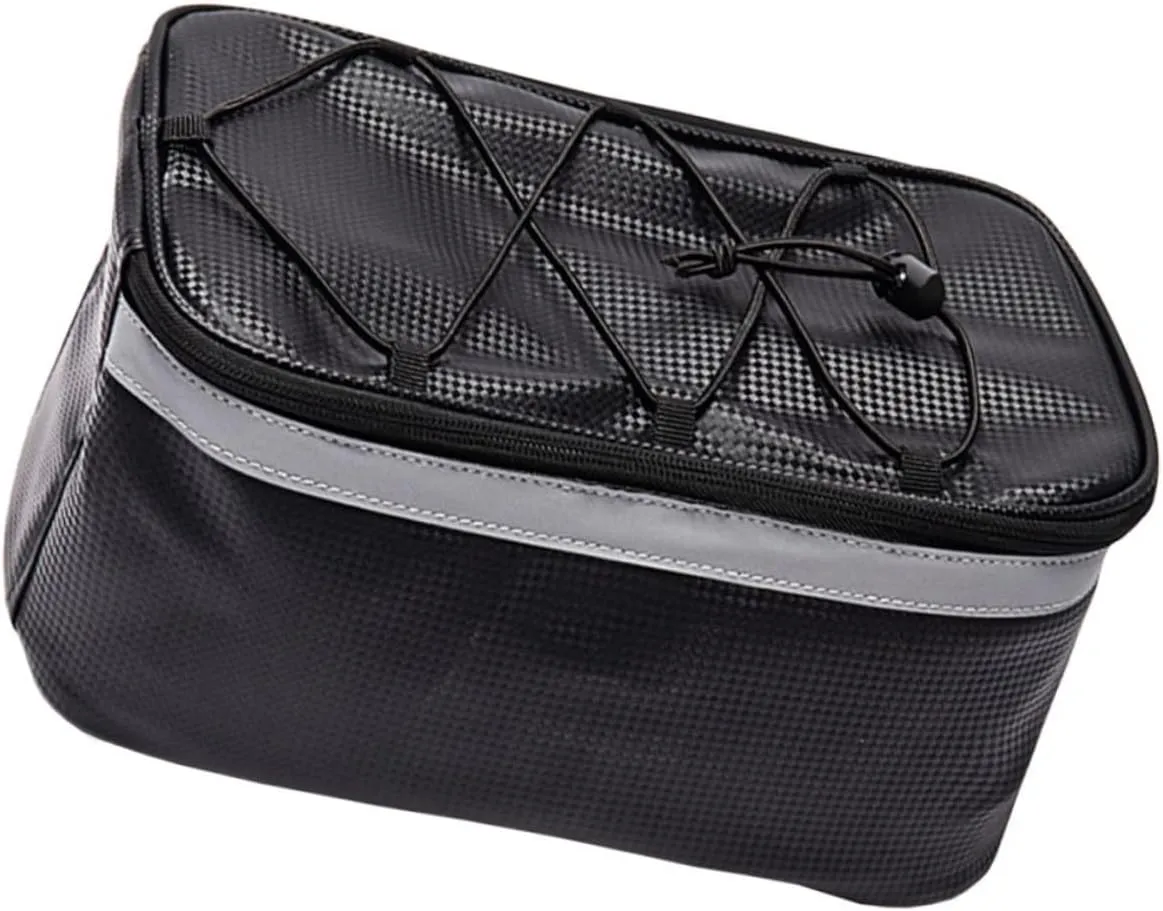 Cycling Backseat Storage Pouch Bike Rear Rack Seat Bag Bike Transport Bag Large Capacity