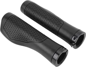 Cycling Handlebar Grips Rubber Anti Slip Shock Absorbing Ergonomic Cycle Locking Handle Grips for Biking