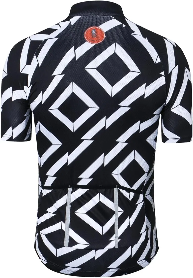 Cycling Jersey for Men Bike Biking Shirt Tops Short Sleeve Clothing