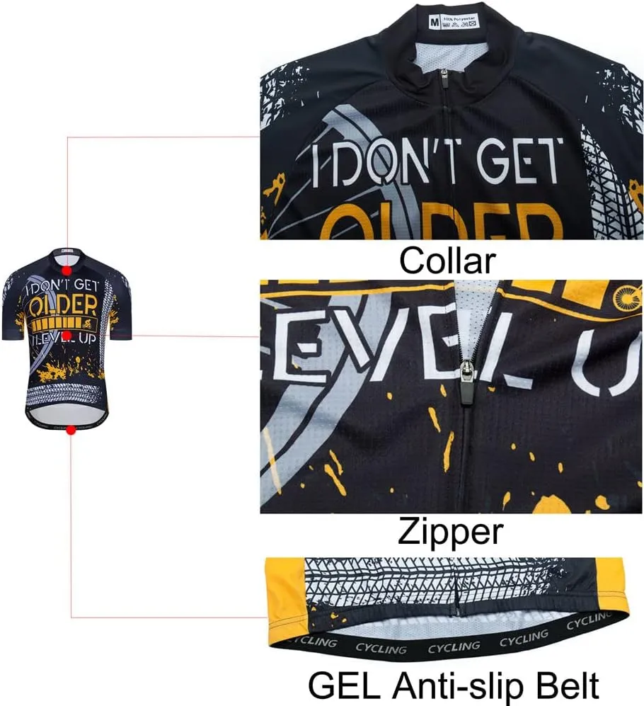 Cycling Jersey Men, Mountain Bike Shirt Biking Tops Road Clothing Clothes Bicycle Apparel Ciclismo Outfit XXS-6XL