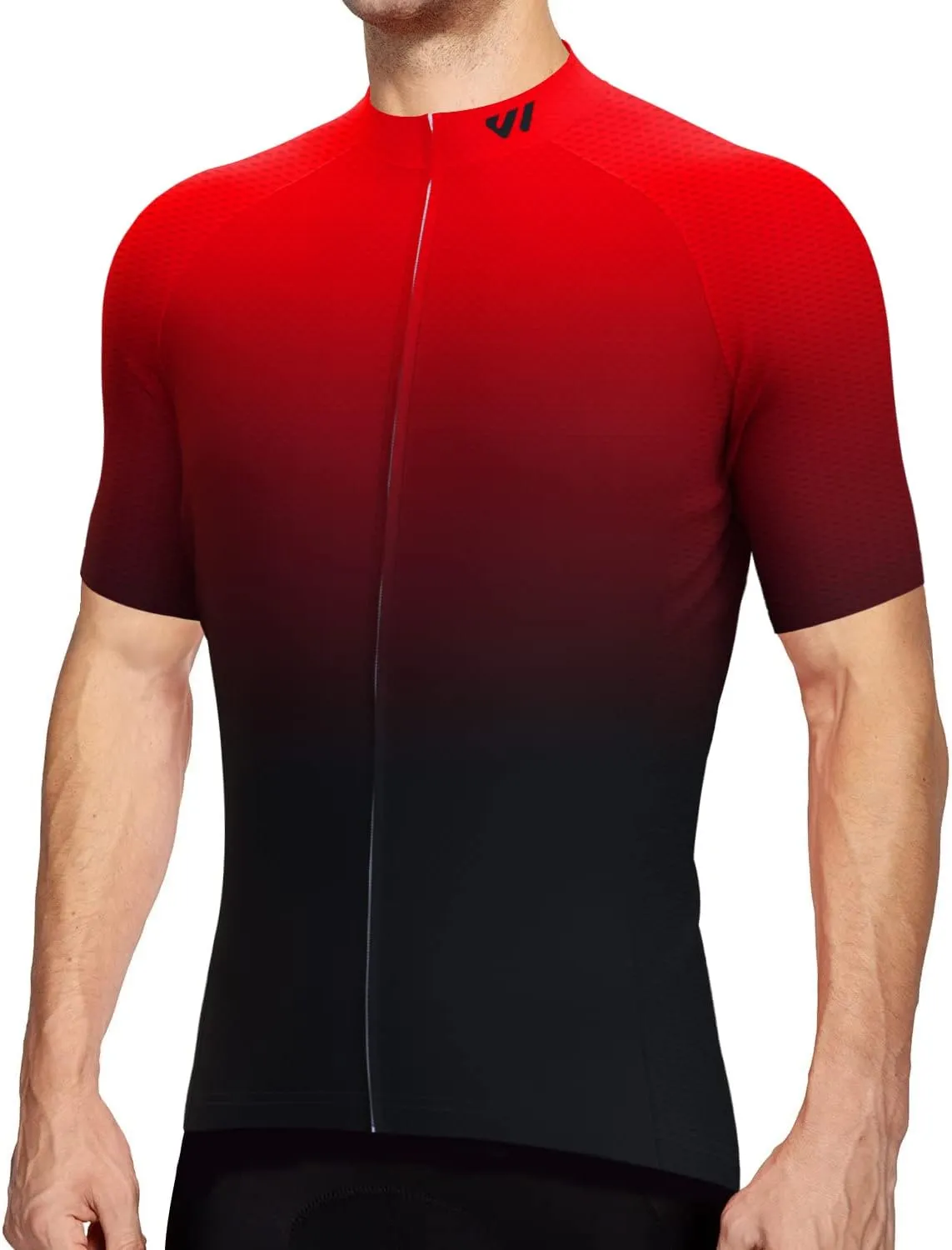 Cycling Jersey Men Short/Long Sleeve Bike Biking Shirts Full Zip with Pockets Road Bicycle Clothes