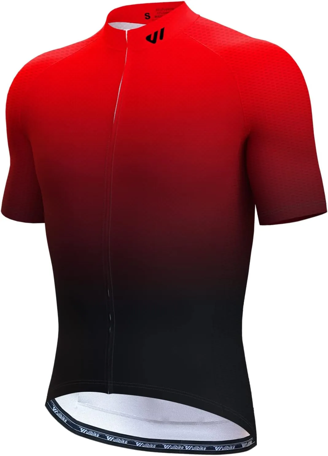 Cycling Jersey Men Short/Long Sleeve Bike Biking Shirts Full Zip with Pockets Road Bicycle Clothes