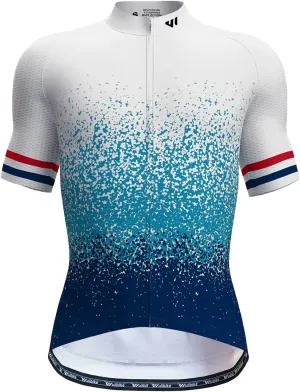 Cycling Jersey Men Short/Long Sleeve Bike Biking Shirts Full Zip with Pockets Road Bicycle Clothes