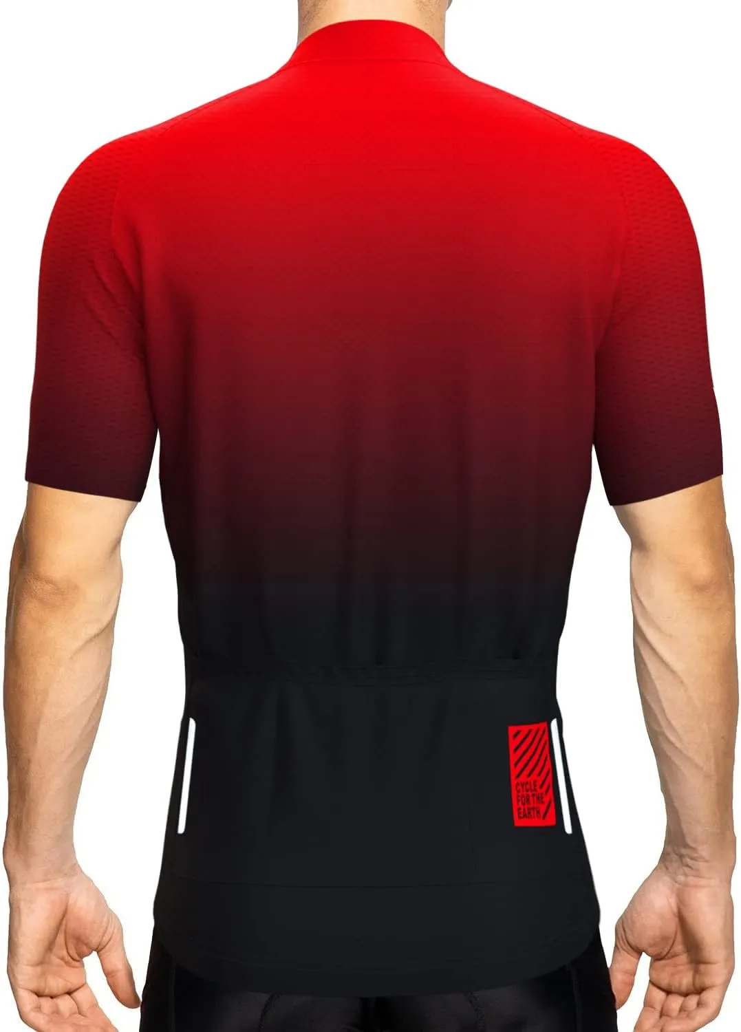 Cycling Jersey Men Short/Long Sleeve Bike Biking Shirts Full Zip with Pockets Road Bicycle Clothes