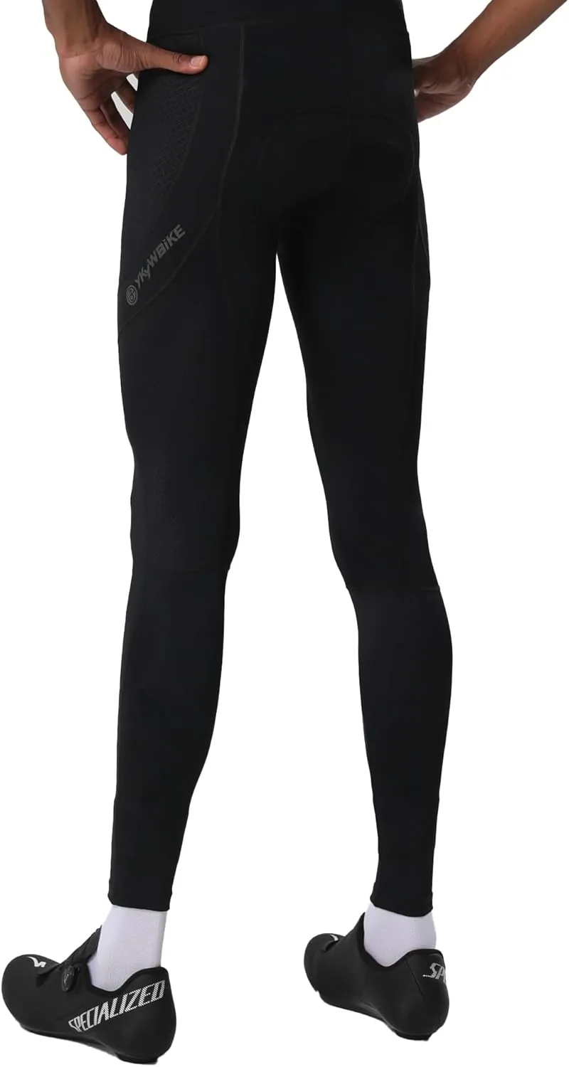 Cycling Pants for Men 4D Padded Cycling Tights UPF 50  Bike Pants for Men Cycling Long Leggings Riding Mountain Road Bicycle