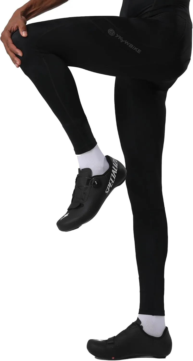 Cycling Pants for Men 4D Padded Cycling Tights UPF 50  Bike Pants for Men Cycling Long Leggings Riding Mountain Road Bicycle