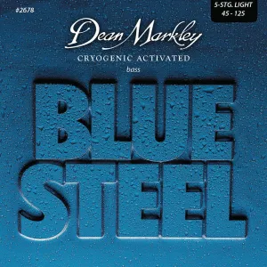 Dean Markley Blue Steel Bass Guitar Strings  Light 5str 45-125