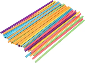 DECHOUS Child-friendly Musical Sticks 100pcs Wooden Rhythm Beating Sticks Educational Toys for Boys and Girls