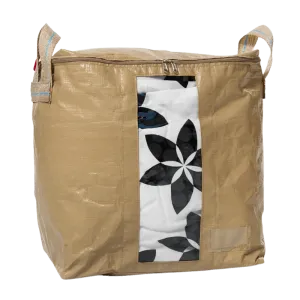 Deep Storage Bag with PVC Front Panel