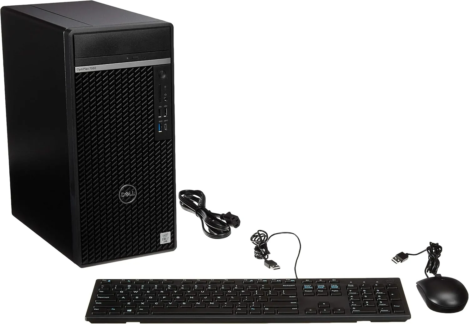 Dell OptiPlex 7000 7080 Desktop Computer - Intel Core i7 10th Gen i7-10700 Octa-core (8 Core) 2.90 GHz - 16 GB RAM DDR4 SDRAM - 512 GB SSD - Tower - Windows 10 Pro 64-bit - Intel UHD Graphics 630 DDR4