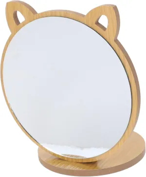 Desktop Vanity Mirror High Definition Portable Makeup Mirror for Tabletop Use Design Easy Viewing for Bedroom Living Room Dressing Table and Office Decor