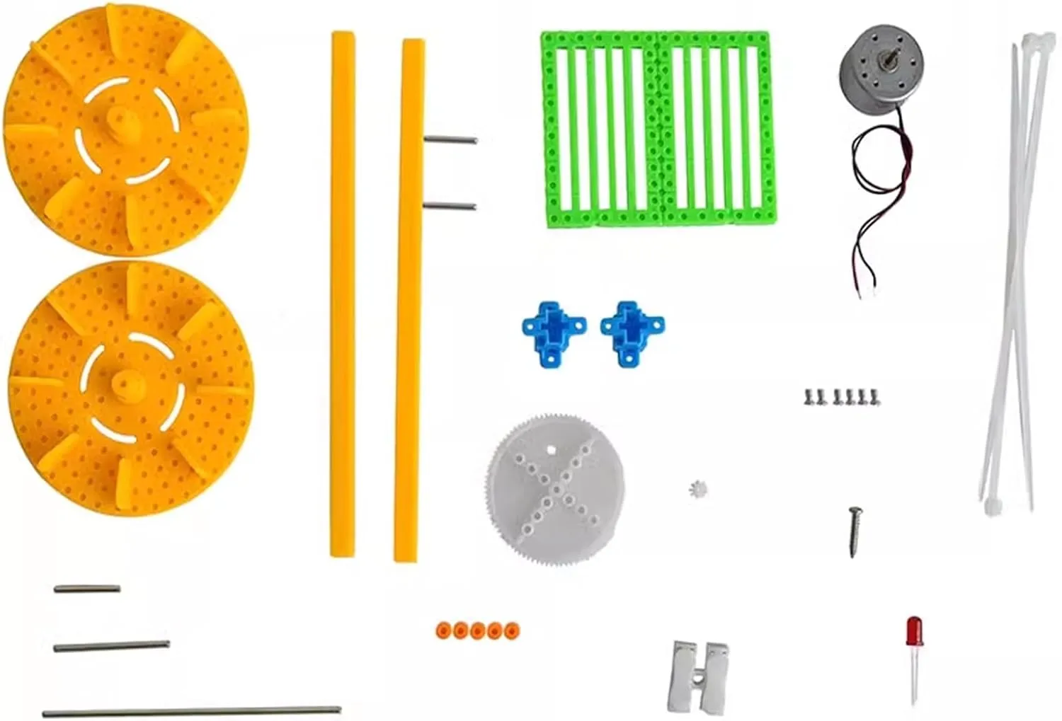 DIY Hydroelectric Generator Kit Hand-cranked Water Turbine Generator Can Be Hand-cranked Student Physics Experiment Model(Finished Product)