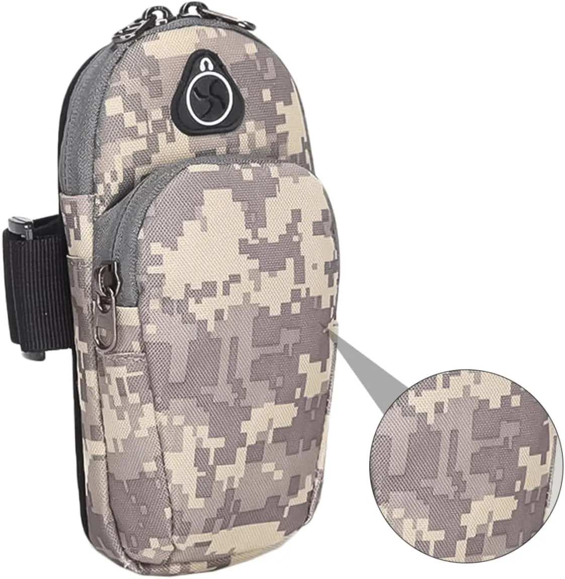DOITOOL Ergonomic Phone Armband Bag for Outdoor Activities Running Phone Holder for Men Women