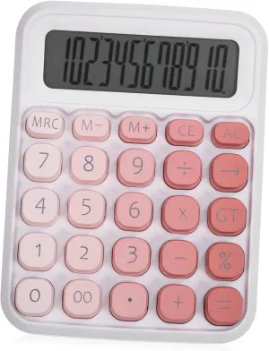 DOITOOL Large Display Calculator Digits Cute Design for Office Easy to Press Buttons Slip Resistant Base for Stability for Students Finance Managers