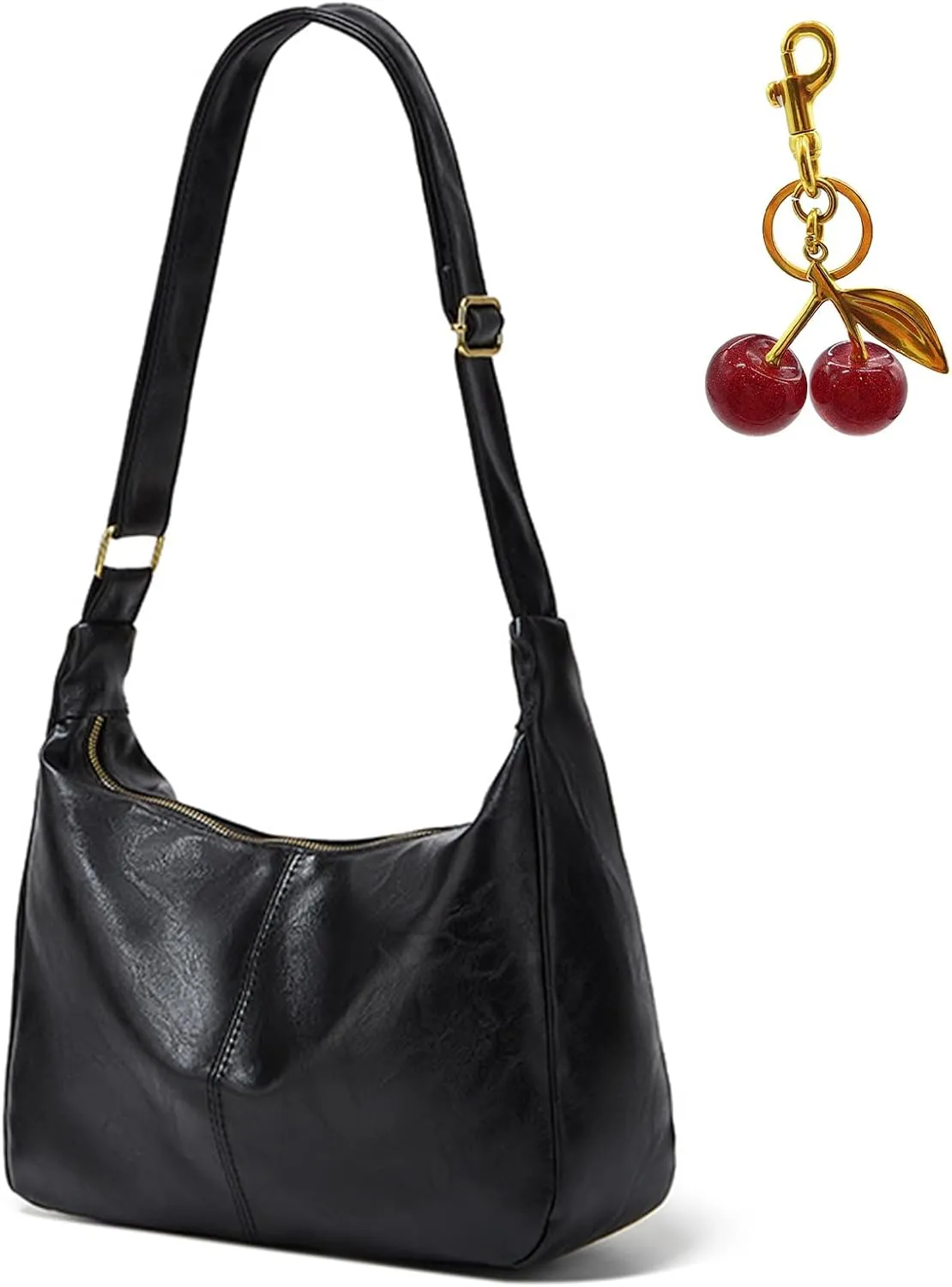DOTBABY Shoulderbag for Women Leisure Soft Leather PU Tote Bag Fashionable Work Handbag Suitable for Camping, Traveling