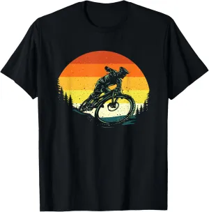 Downhill Mountain Biker - Bike Lover MTB Mountain Biking T-Shirt