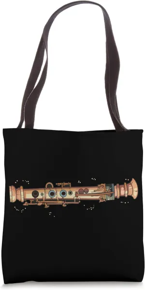 Dulcian Bassoon Woodwind Instrument Musician Tote Bag
