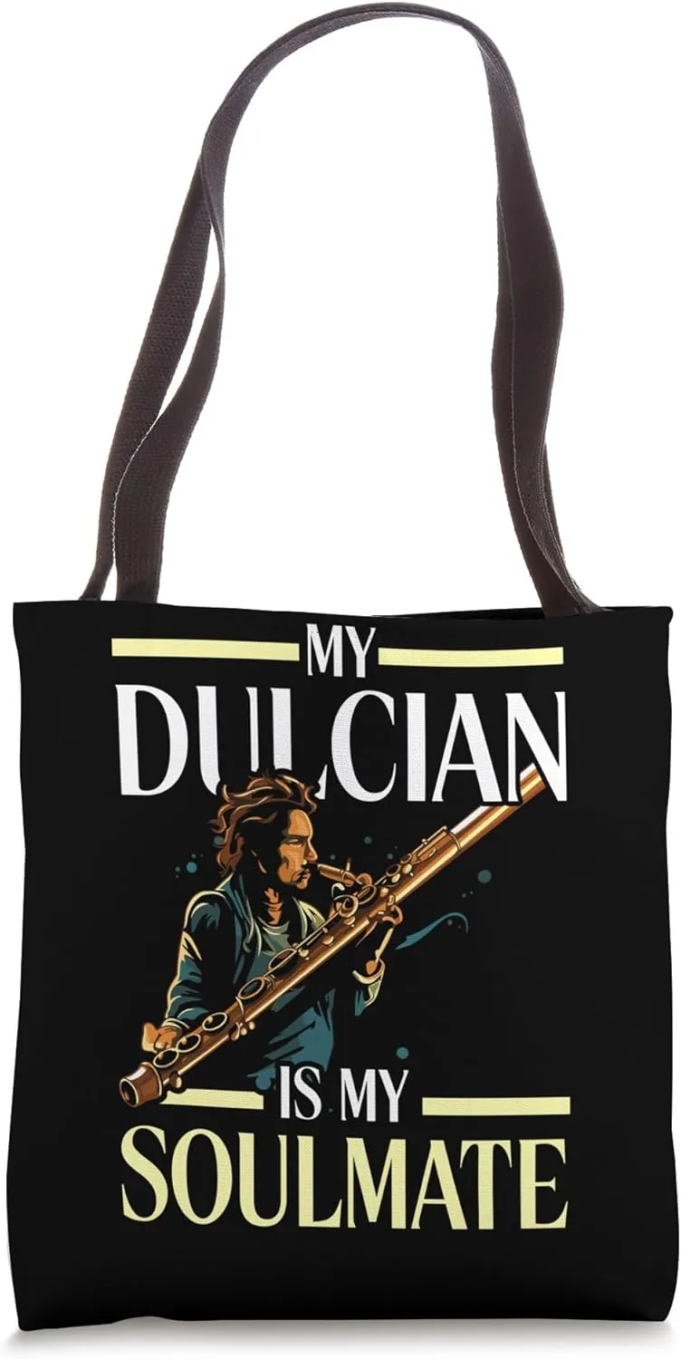 Dulcian Bassoon Woodwind Instrument Musician Tote Bag
