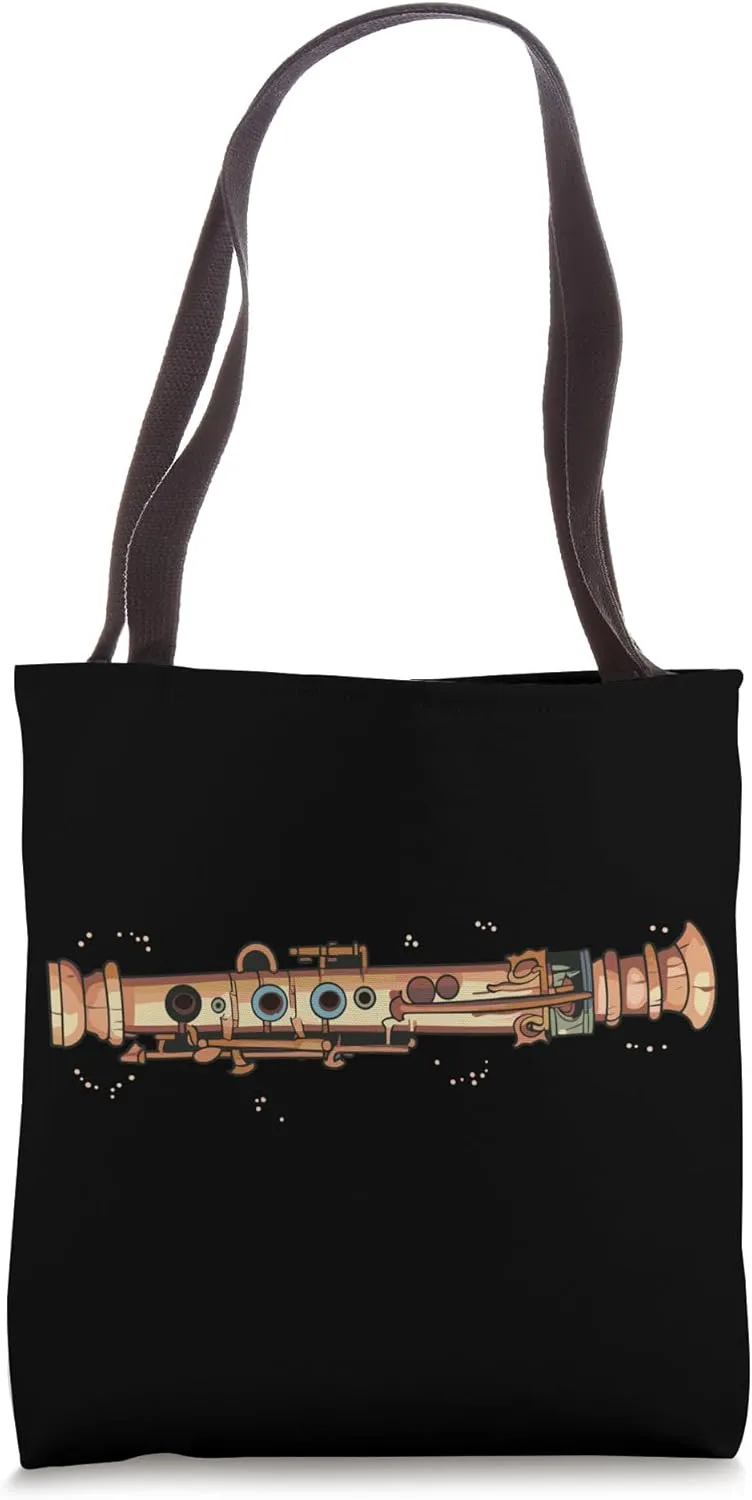 Dulcian Bassoon Woodwind Instrument Musician Tote Bag