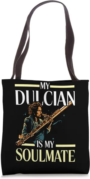 Dulcian Bassoon Woodwind Instrument Musician Tote Bag