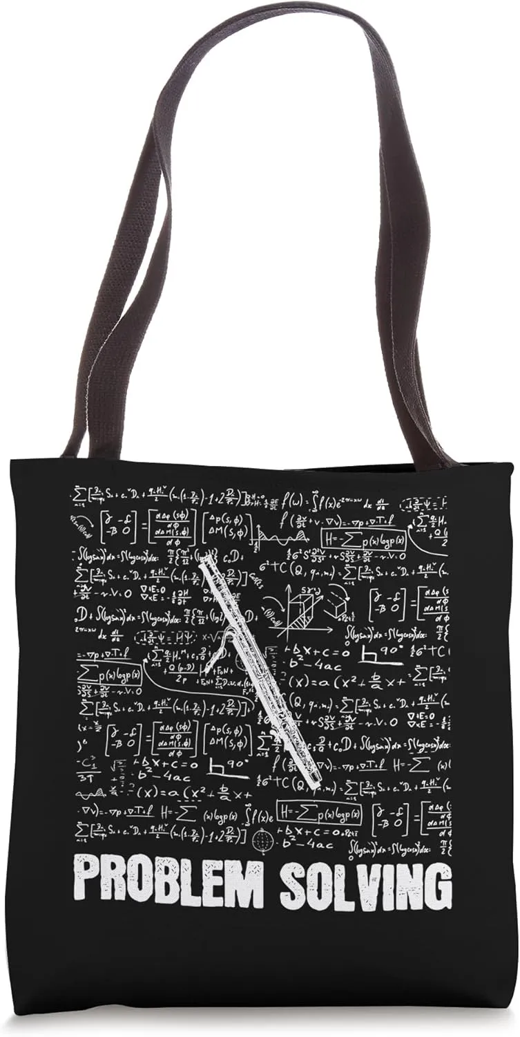 Dulcian Problem Solving Musicians Rhythm Tote Bag