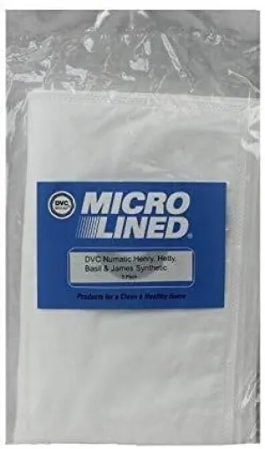 DVC Nacecare Numatic Henry Hetty Basil James HEPA Vacuum Cleaner Bags [20 Bags ]