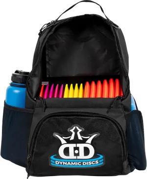 Dynamic Discs Cadet Disc Golf Bag - 17  Discs Capacity - Beginner Disc Golf Accessories for Men - USA Business & Support - Includes Accessories Pouch & Water Bottle Holder - Lightweight & Durable