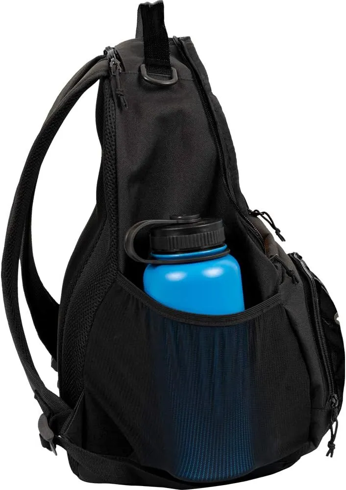 Dynamic Discs Cadet Disc Golf Bag - 17  Discs Capacity - Beginner Disc Golf Accessories for Men - USA Business & Support - Includes Accessories Pouch & Water Bottle Holder - Lightweight & Durable