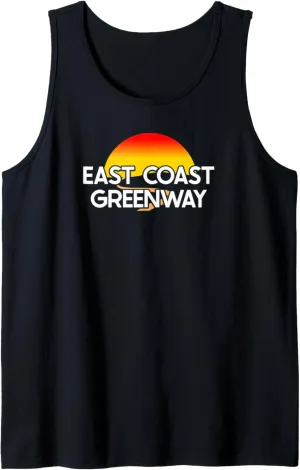 East Coast Greenway USA Rail Trail Biking Tank Top