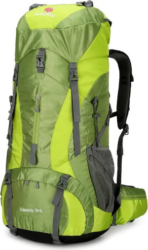 Easy-to-use with Waterproof Stable Men Backpack for Hiking Wintming Shoes 75L Camping Rain Backpack Warehouse Cover Women