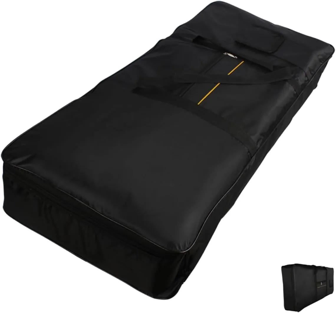 Electronic Keyboard Storage Bag Pouch for Key Keyboards Lightweight with Strap Easy to Clean and Carry for Musicians the Go