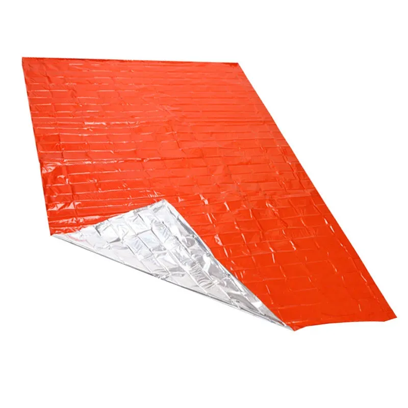 Emergency Foil Thermal Blanket - Essential Outdoor Survival Gear for Hypothermia Prevention