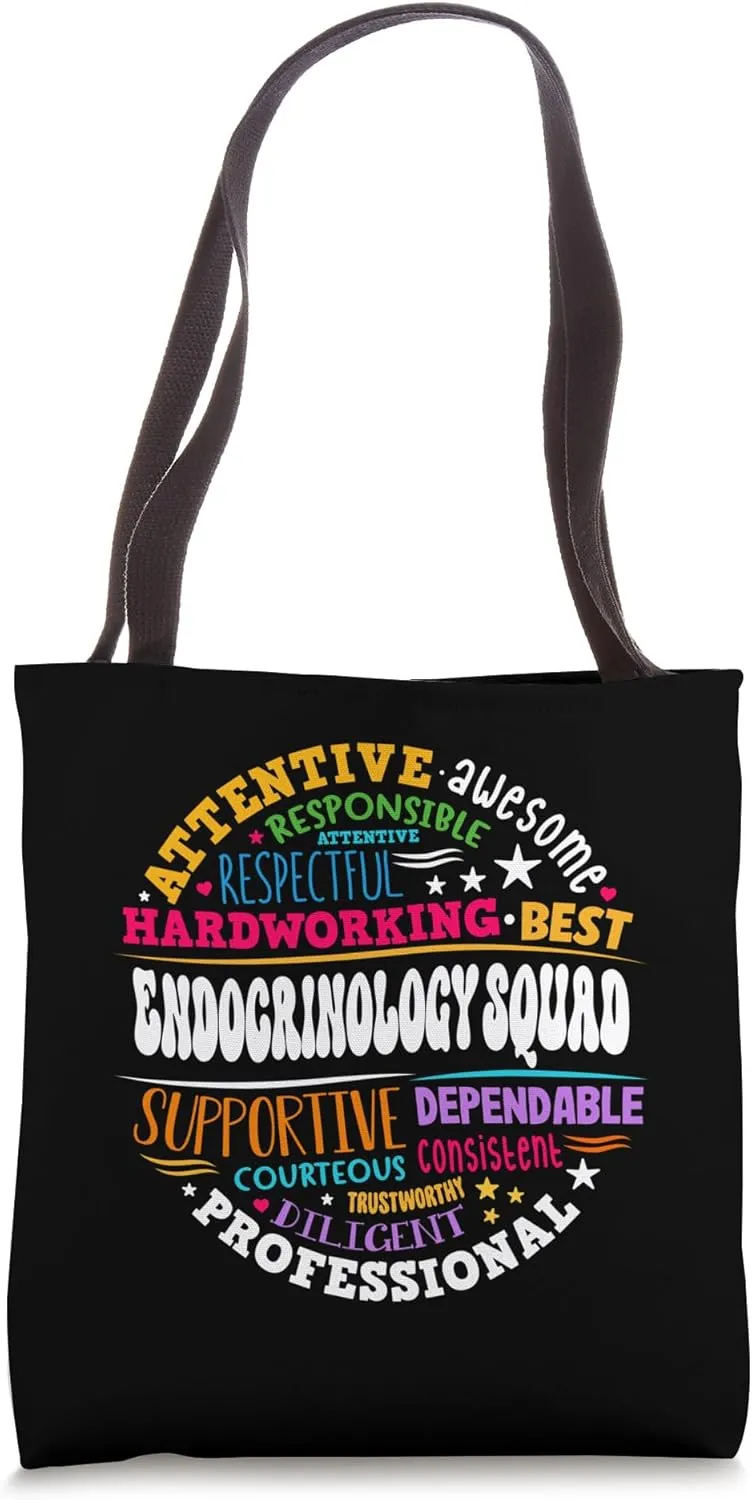 Endocrinology Squad Nurse Future Endocrinologist Doctor Tote Bag