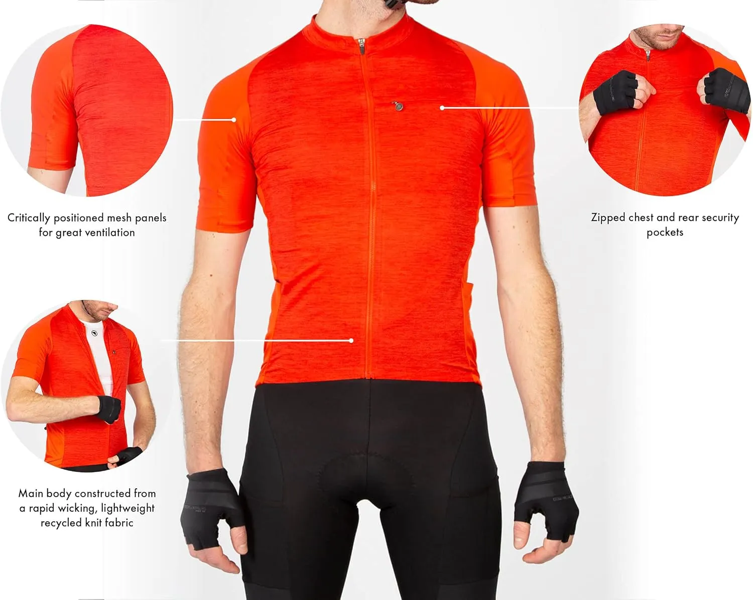 Endura Mens GV500 Gravel Cycling Jersey