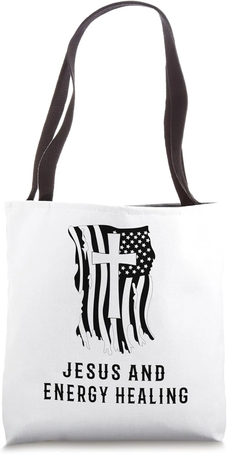 Energy Healing Beginner / Jesus And Energy Healing! Tote Bag
