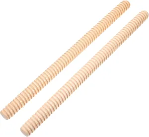 ERINGOGO 4Pcs Wood Educational Percussion Instrument Hardwood Rhythm Sticks for Classroom Lightweight Musical Toy for Boy Girl and Adults Improve Rhythm and Creativity